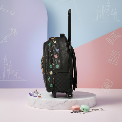 Harry Potter Trolley Bag - 20 inch Smiggles Wheeled Backpack