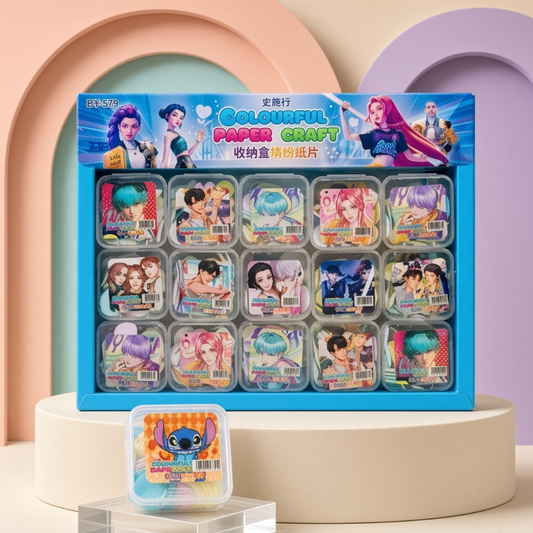 K-Pop Design Mini Paper Soap Box