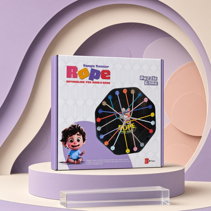 Rope Challenge Game | Elastic Cord Puzzle Board