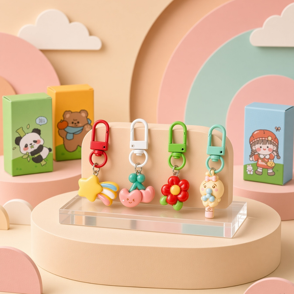 Blind box with Cute  charms Keychains - 3cm | Random Design