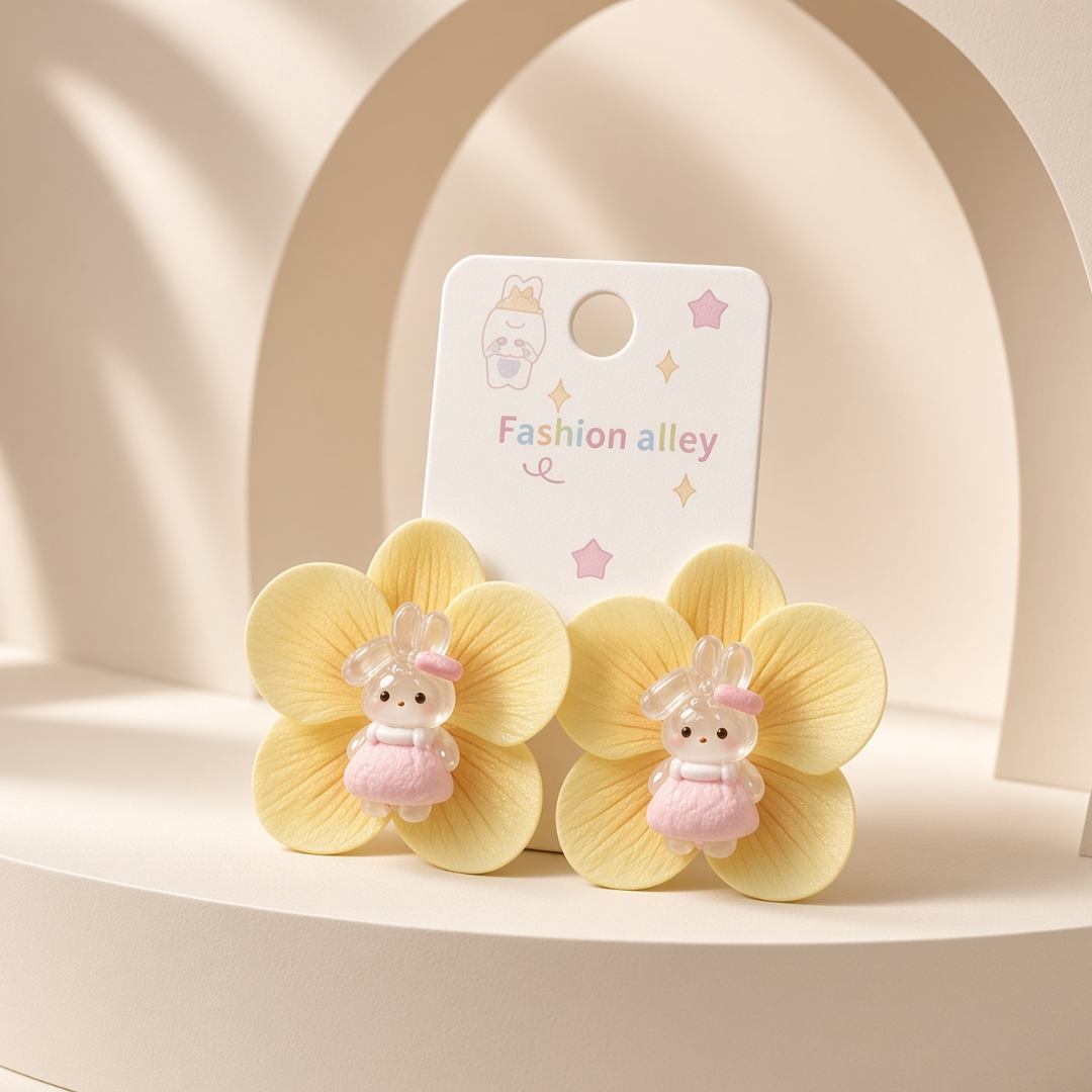 Flower Hair Bands Set of 2 | Cute Floral Accessories