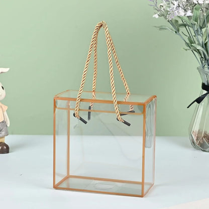 PVC Hamper Box with Rope Handle