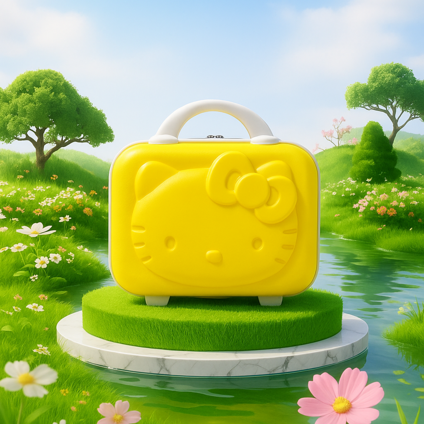 Hello Kitty Kids Vanity Suitcase