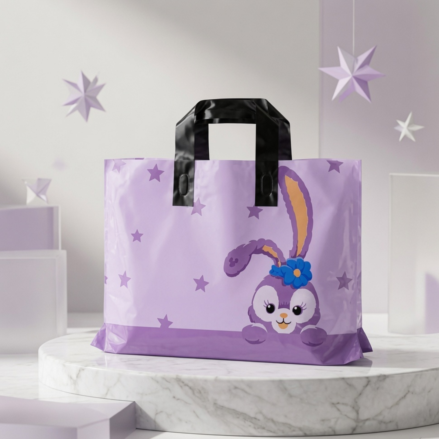 Cute Purple Bunny Premium return gift cover