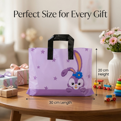 Cute Purple Bunny Premium return gift cover