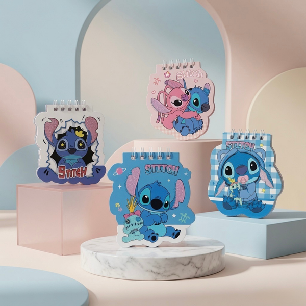 Stitch Mini Diary for Kids | Palm Size Spiral Notebook