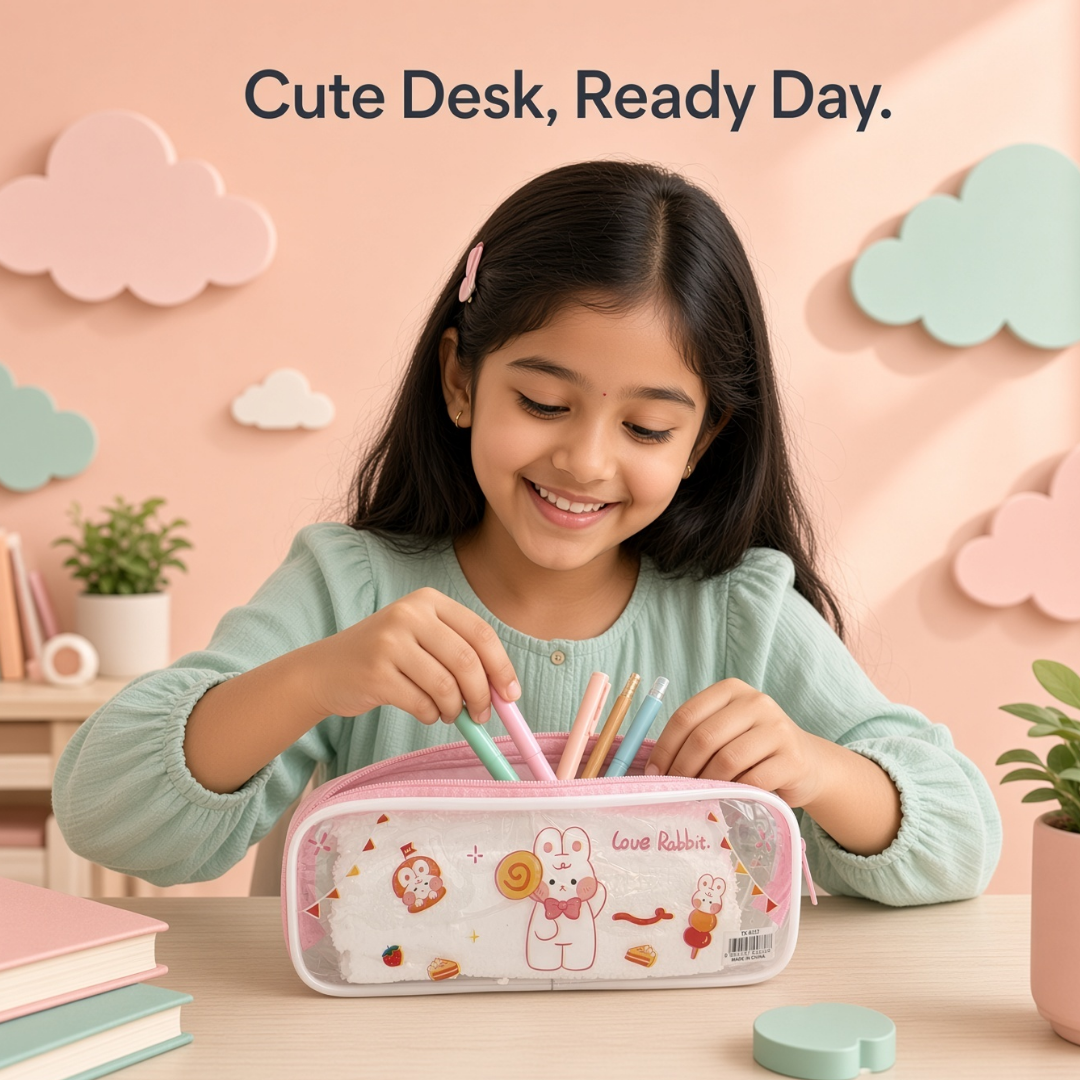 Cute Animal design Pencil Pouch