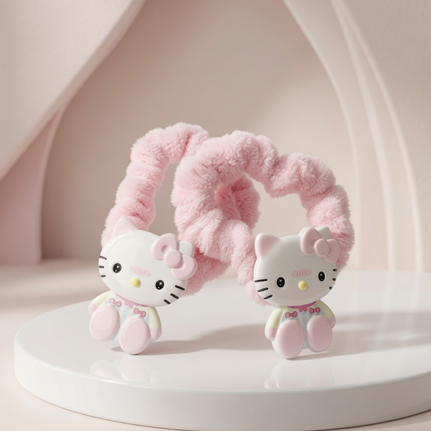 Hello Kitty Fluffy Hair Ties | Set of 2