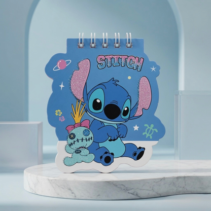 Stitch Mini Diary for Kids | Palm Size Spiral Notebook