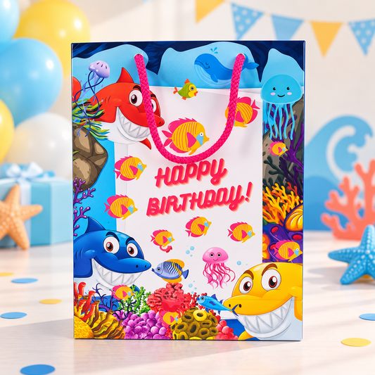 Under the Sea Happy Birthday Gift Bag