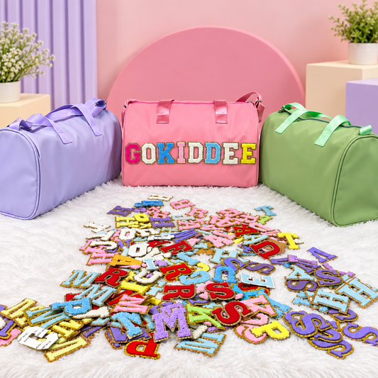 Personalised faux leather Duffel Bag