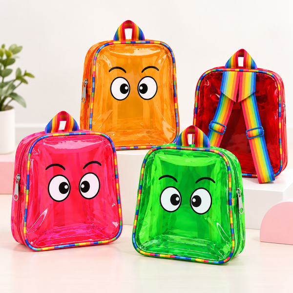 Kids Fun Face Transparent Sling Bag | Crossbody Bag for Kids ...