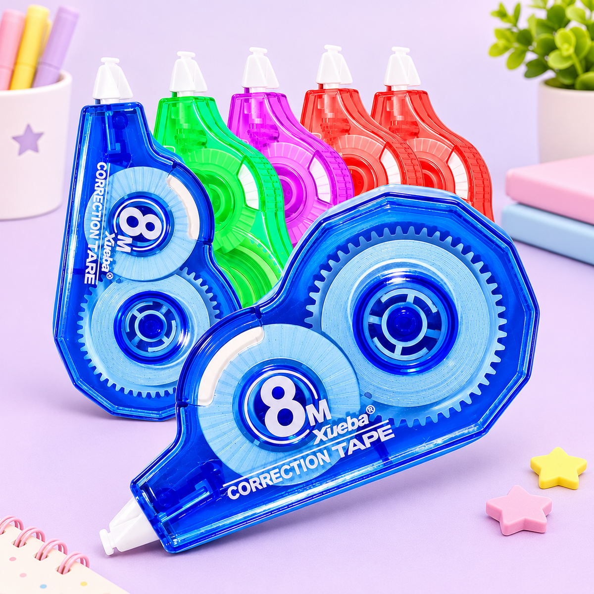 Colourful Correction Tape – 8m