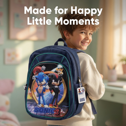 16" Sonic 3 Kids School Backpack