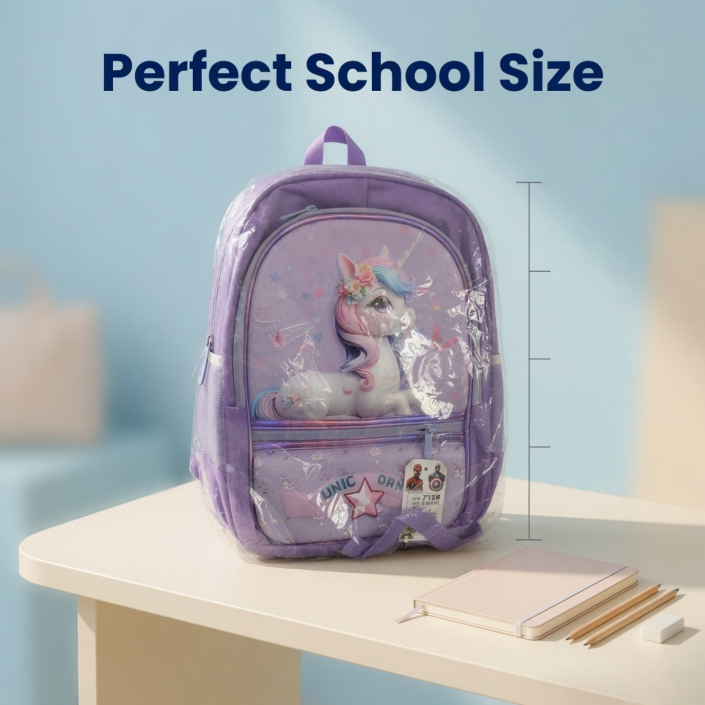 17" Unicorn Lightweight School Backpack