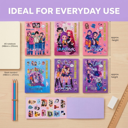 Cute Cartoon Sticker Book for Kids – Fun Decorative Stickers Collection
