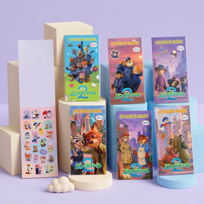 Cute Cartoon Sticker Book for Kids – Fun Decorative Stickers Collection