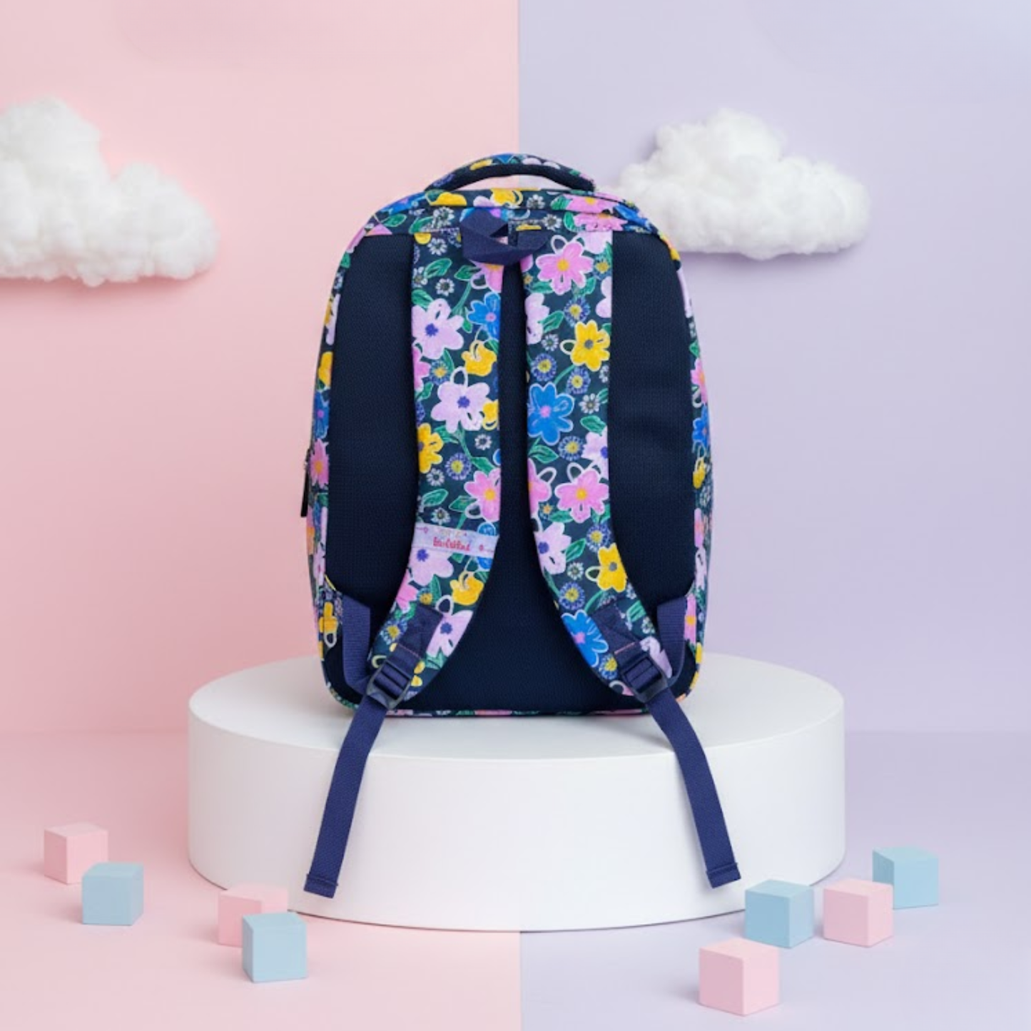 Kids Floral Print School Backpack – Lightweight & Spacious