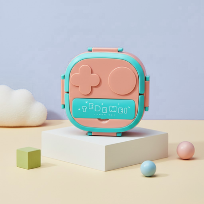 3-Compartment Stainless Steel Lunch Box