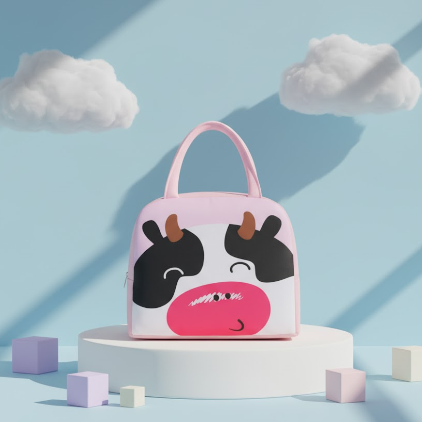 Mini insulated Lunch Bags in cute  cartoon design
