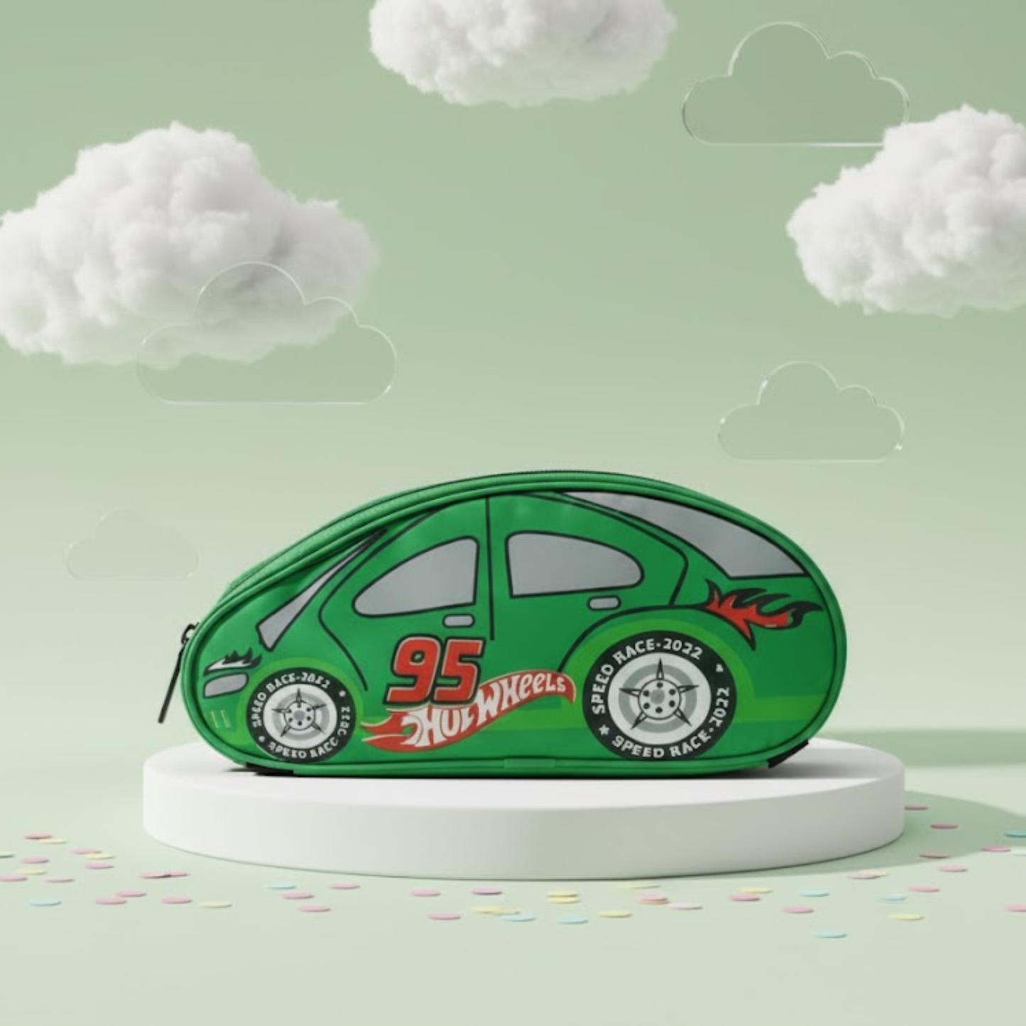 Kids Car-Shaped Backpack Bag