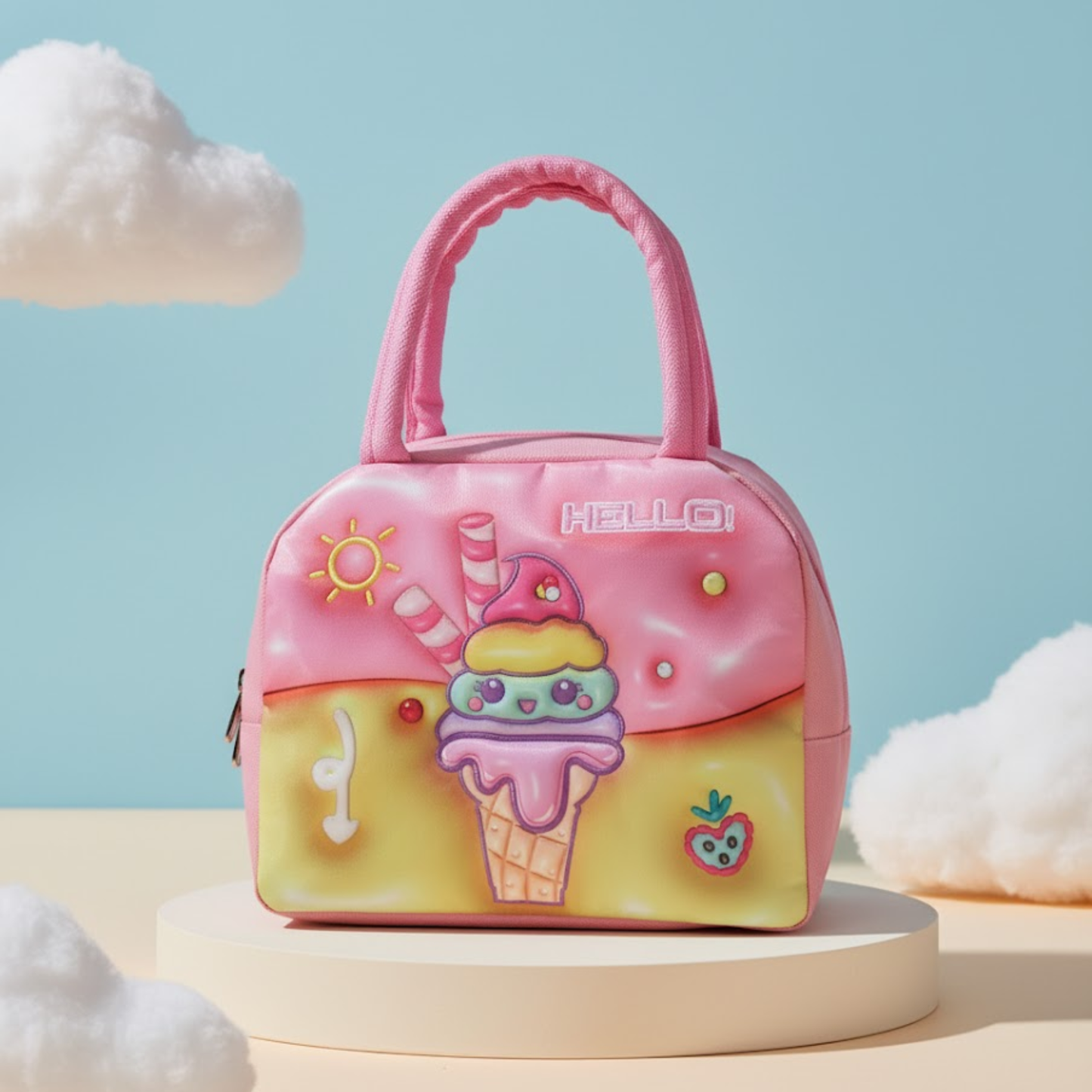 Mini insulated Lunch Bags in cute  cartoon design