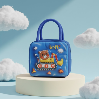 Mini insulated Lunch Bags in cute  cartoon design