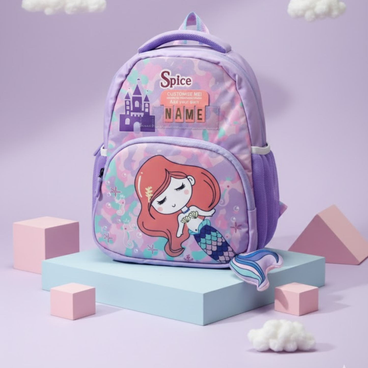 16 inch School Bag - Mermaid