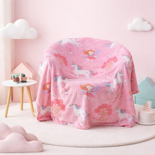 Glow-in-the-Dark Blanket for Kids - big size