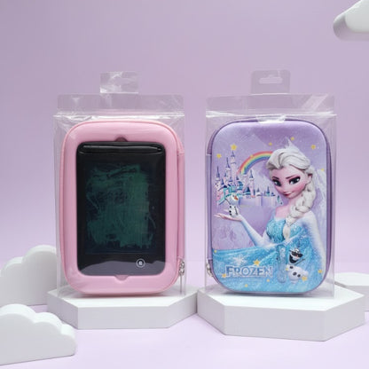 Stationery Pouch with detachable LCD writing tablet