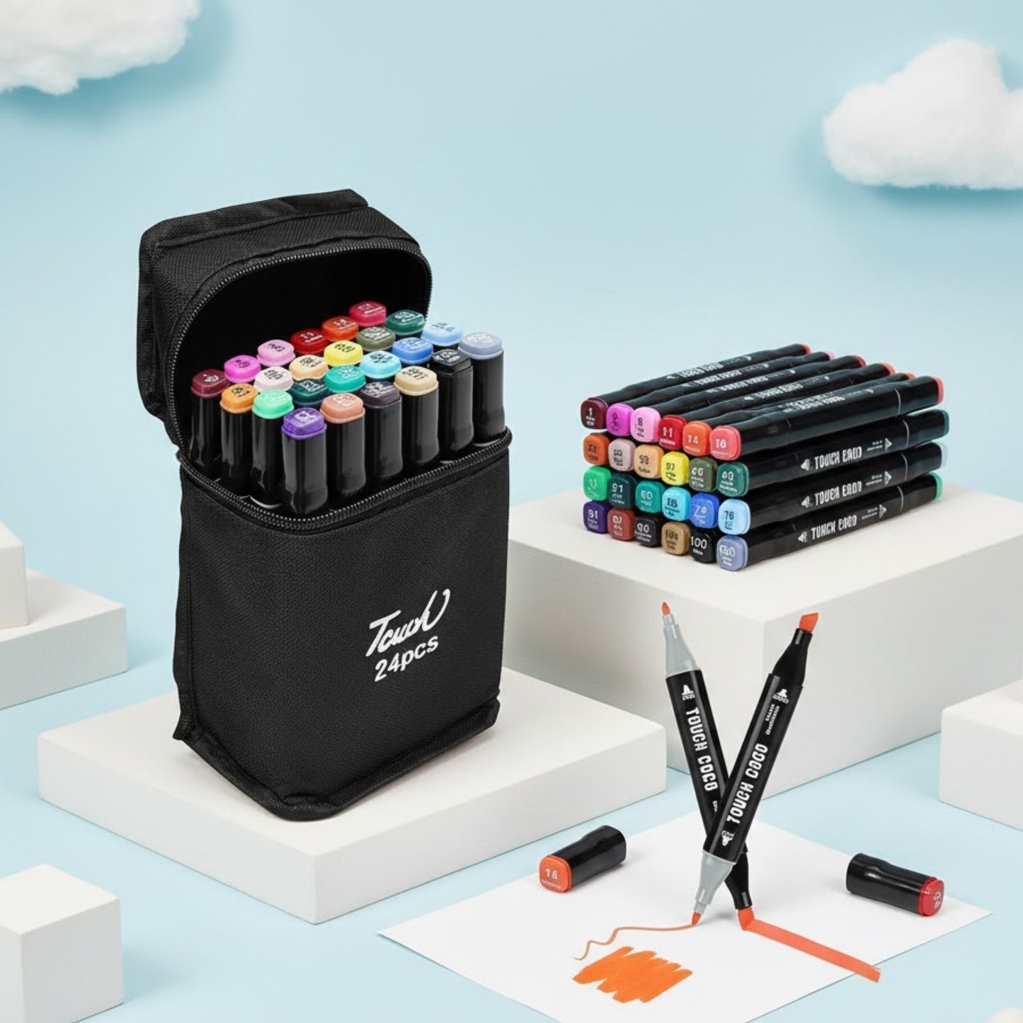 24 pcs Touch markers