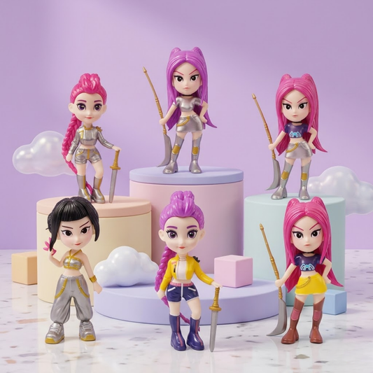 KPOP Style 11 cm Mini action  figurine Dolls Set