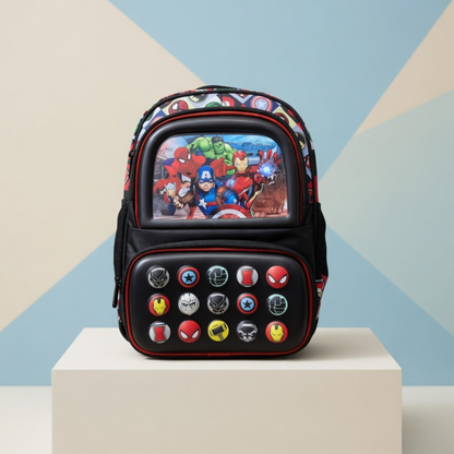 Kids Superhero Avengers School Backpack