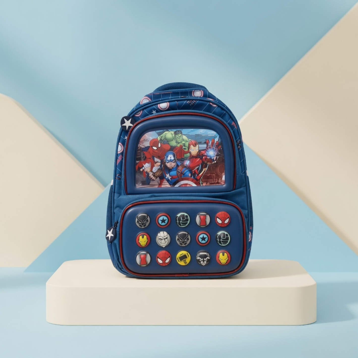 Kids Superhero Avengers School Backpack