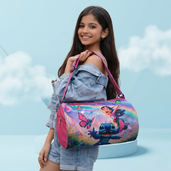Stitch Duffle Bag for Kids & Girls