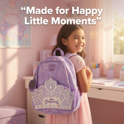 14" Smiggle Princess School bag