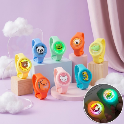 Kids Mosquito Repellent Wrist Band with LED Light