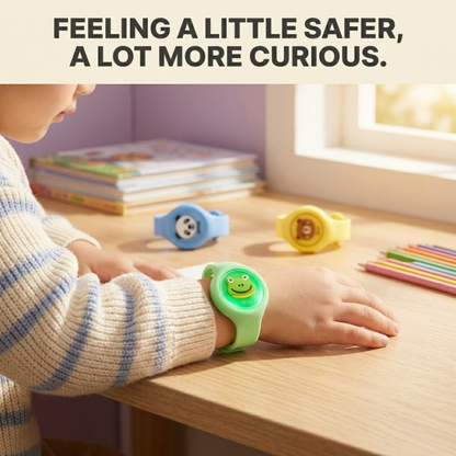 Kids Mosquito Repellent Wrist Band with LED Light