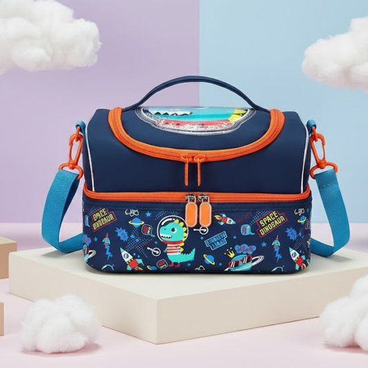 Kids Lunch Bag – Insulated Double Decker