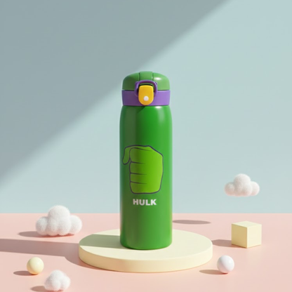 Superheroes Stainless Steel Sipper for kids -550 ml