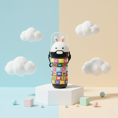 Kids Rotating mathematical Water Bottle