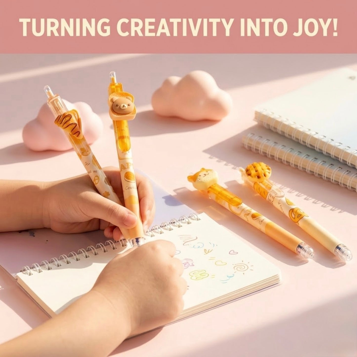 Kawaii erasable gel pen