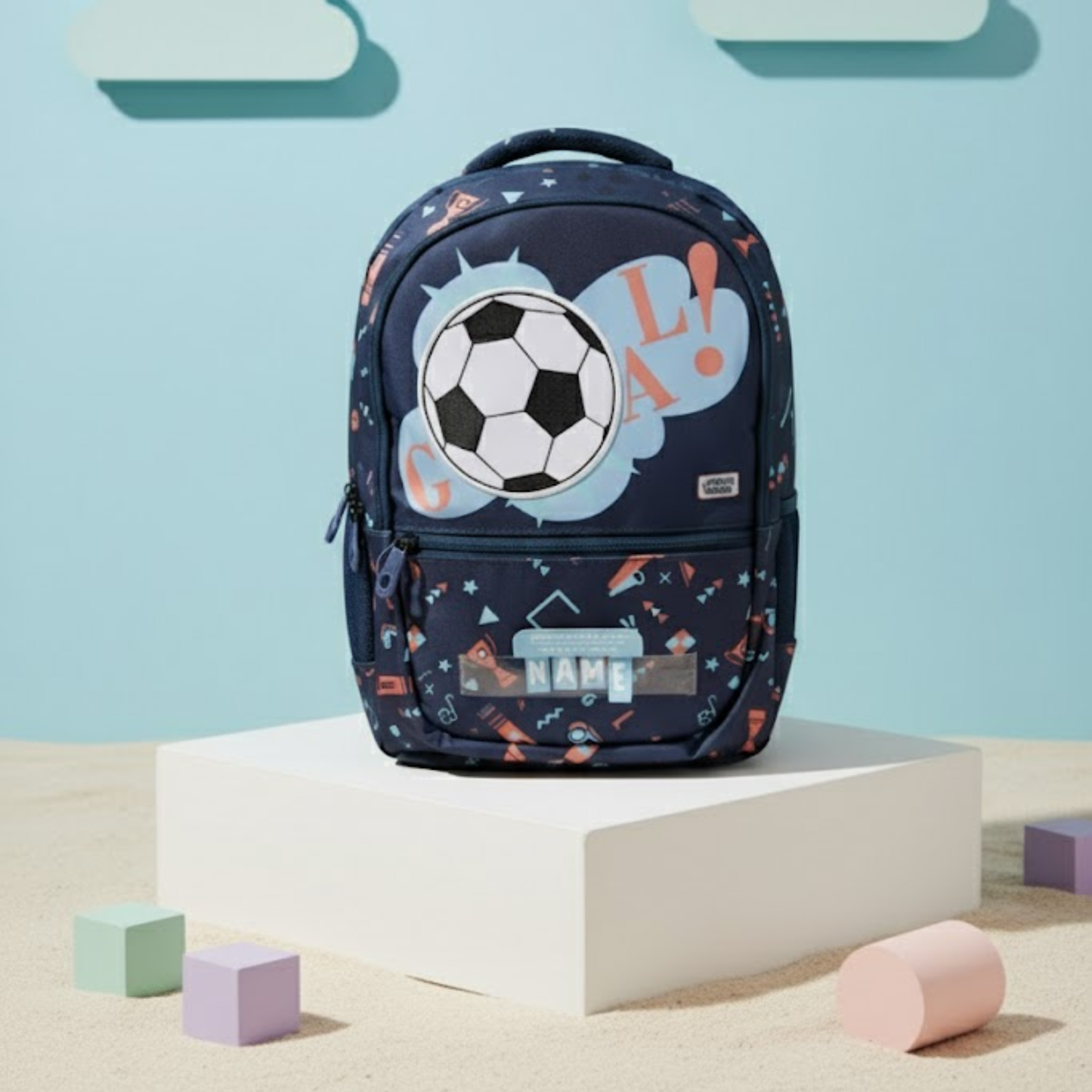 School bag - Foot ball design