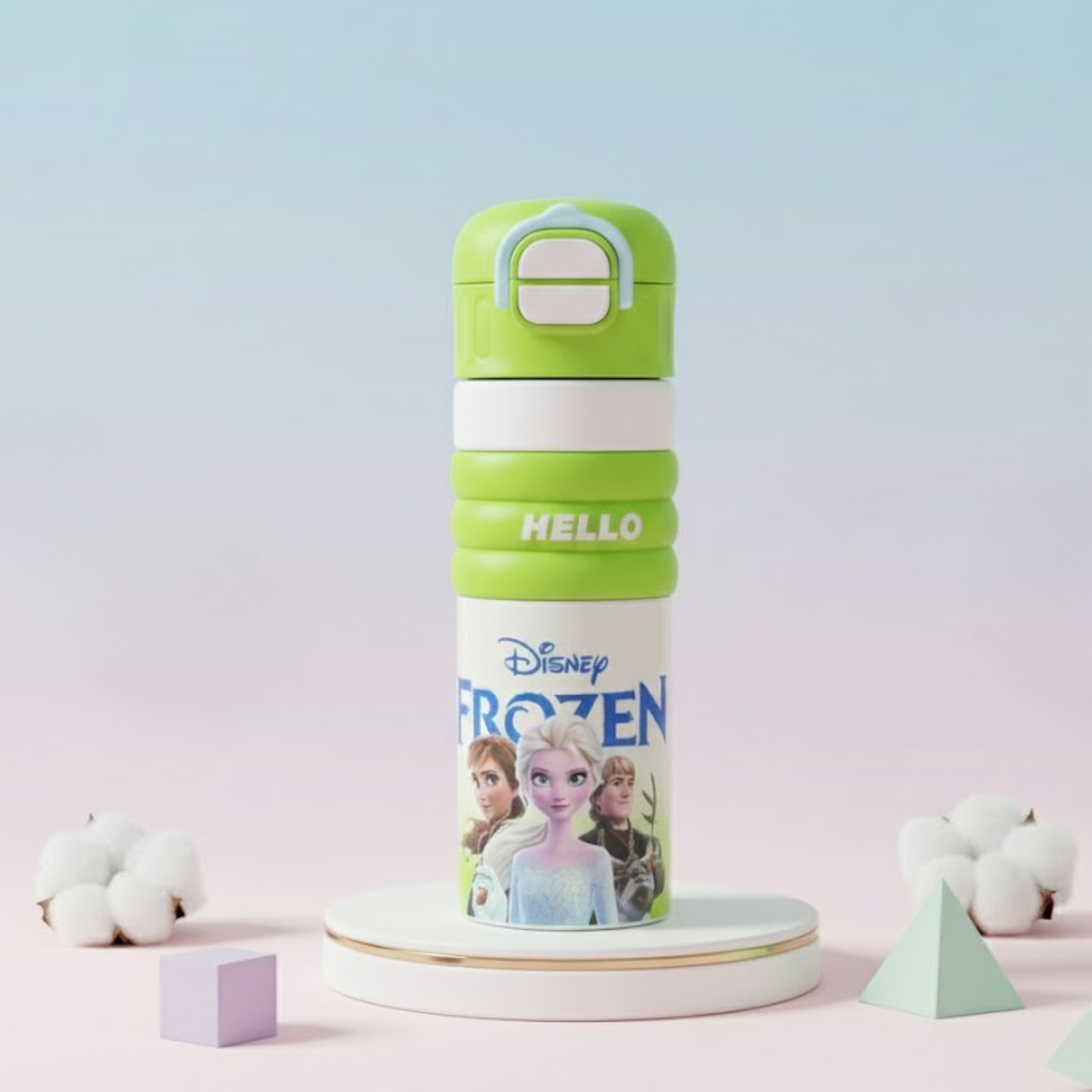 Kids SS316 Cartoon Bottle with Sipper & Spout