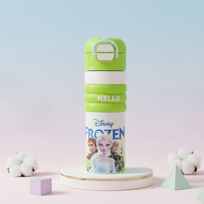 Kids SS316 Cartoon Bottle with Sipper & Spout