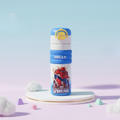 Kids SS316 Cartoon Bottle with Sipper & Spout