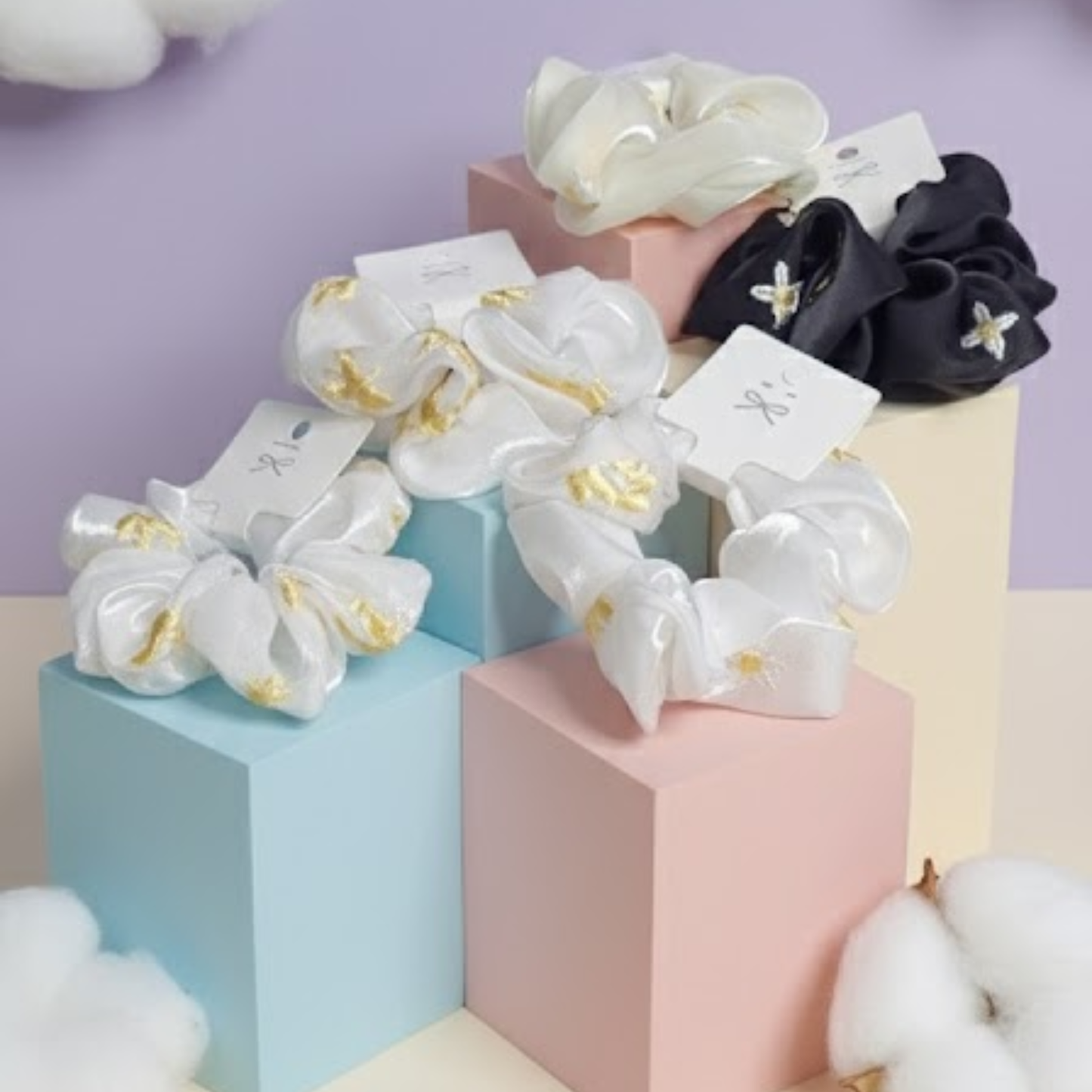 Soft Elastic scrunchies