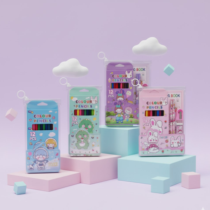 Color pencils Art kit.