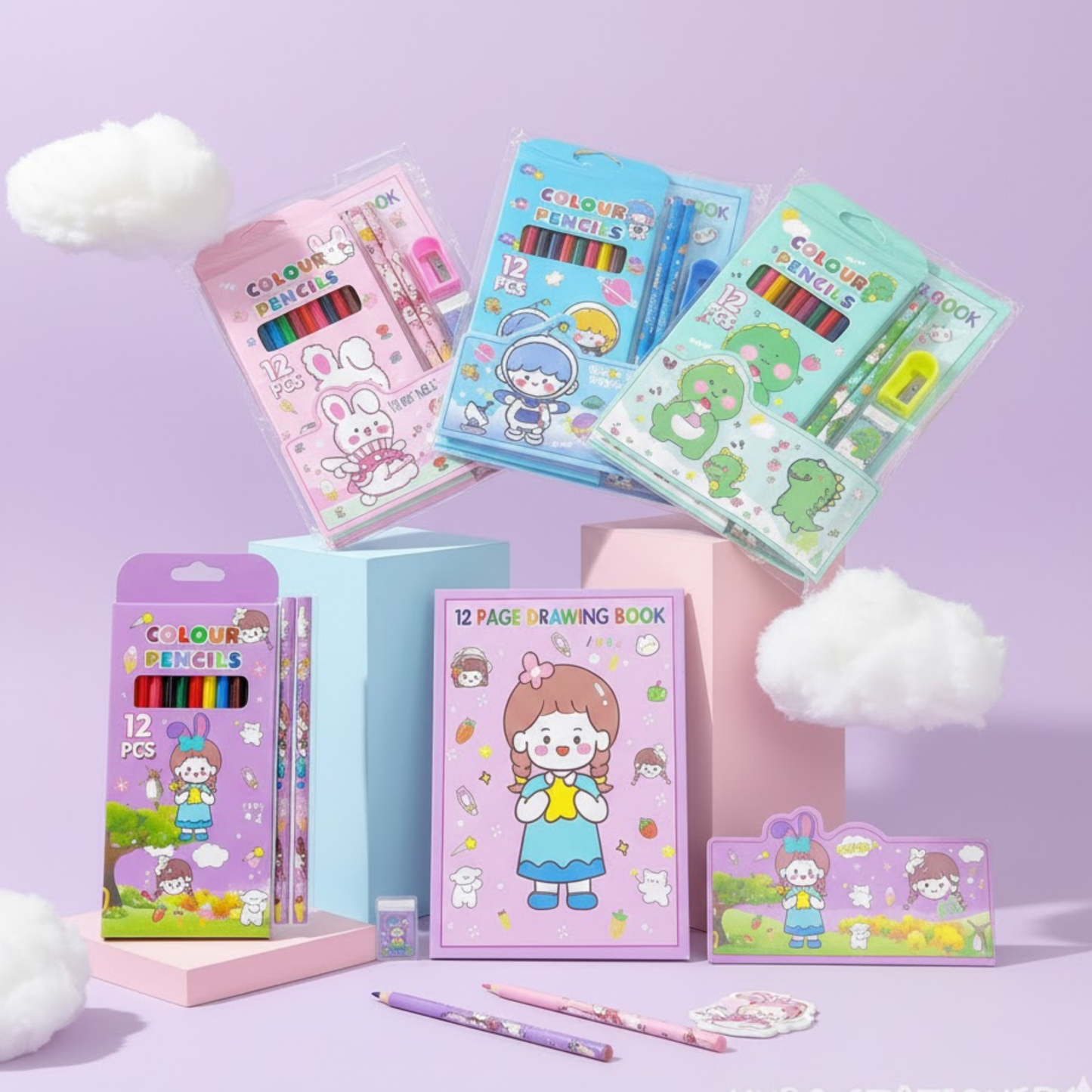 Color pencils Art kit.