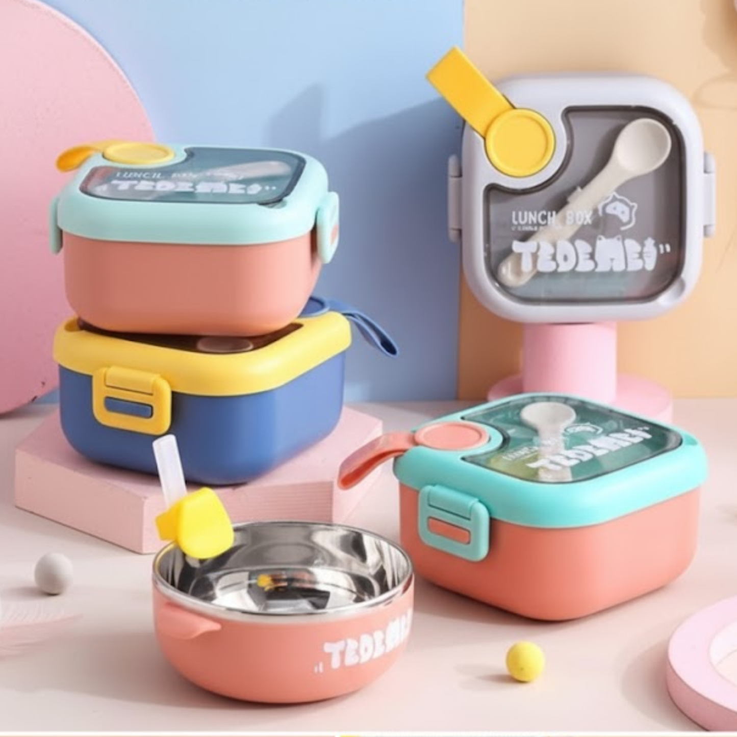 Stainless Steel tiny lunch/ Snack box